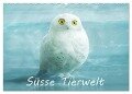 Süsse Tierwelt / CH-Version / Geburtstagskalender (Wandkalender 2024 DIN A2 quer), CALVENDO Monatskalender - Silvio Schoisswohl