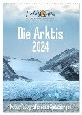 Die Arktis - Naturfotografien aus Spitzbergen (Wandkalender 2024 DIN A2 hoch), CALVENDO Monatskalender - Sebastian Worm