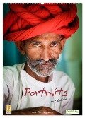 Portraits aus Indien (Wandkalender 2025 DIN A2 hoch), CALVENDO Monatskalender - Jens Benninghofen