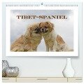 Tibet-Spaniel (hochwertiger Premium Wandkalender 2024 DIN A2 quer), Kunstdruck in Hochglanz - Antje Lindert-Rottke