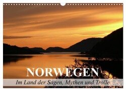 Norwegen - Im Land der Sagen, Mythen und Trolle (Wandkalender 2025 DIN A3 quer), CALVENDO Monatskalender - Elisabeth Stanzer