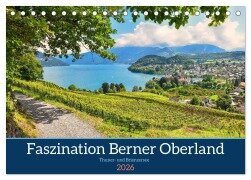 Faszination Berner Oberland - Thuner- und Brienzersee (Tischkalender 2026 DIN A5 quer), CALVENDO Monatskalender - SusaZoom SusaZoom