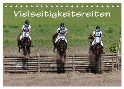Vielseitigkeitsreiten (Tischkalender 2025 DIN A5 quer), CALVENDO Monatskalender - Anke van Wyk - www. germanpix. net