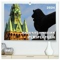 Braunschweiger Perspektiven 2024 (hochwertiger Premium Wandkalender 2024 DIN A2 quer), Kunstdruck in Hochglanz - Ralf Schröer