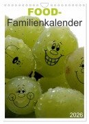 Cover-Bild zum Titel 'FOOD -Familienkalender (Wandkalender 2026 DIN A4 hoch), CALVENDO Monatskalender' von 'SchnelleWelten SchnelleWelten'