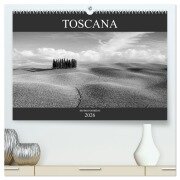 Toscana - monocromatico (hochwertiger Premium Wandkalender 2026 DIN A2 quer), Kunstdruck in Hochglanz - Peter Schürholz