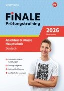 Cover-Bild zum Titel 'FiNALE Prüfungstraining Abschluss 9.Klasse Hauptschule Niedersachsen. Deutsch 2026' von 'Martina Hartwig, Melanie Priesnitz'