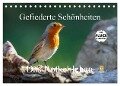 Gefiederte Schönheiten - Das Rotkehlchen / Planer (Tischkalender 2024 DIN A5 quer), CALVENDO Monatskalender - Rolf Pötsch