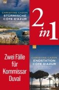 Cover-Bild zum Titel 'Zwei Fälle für Kommissar Duval (2in1-Bundle)' von 'Christine Cazon'