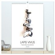 Lapis Vivus - Faszination Feuersteine (hochwertiger Premium Wandkalender 2025 DIN A2 hoch), Kunstdruck in Hochglanz - Michaela Schimmack