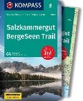 KOMPASS Wanderführer Salzkammergut BergeSeen Trail, 61 Touren mit Extra-Tourenkarte - Wolfgang Heitzmann
