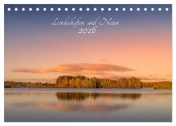Cover-Bild zum Titel 'Landschaften und Natur 2026 (Tischkalender 2026 DIN A5 quer), CALVENDO Monatskalender' von 'Morgengraus Renee Söhner'