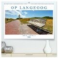 OP LANGEOOG (hochwertiger Premium Wandkalender 2024 DIN A2 quer), Kunstdruck in Hochglanz - Andreas Hellmann