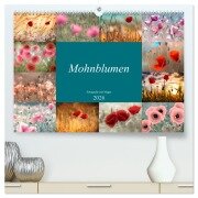 Cover-Bild zum Titel 'Mohnblumen - Fotografie mit Magie (hochwertiger Premium Wandkalender 2026 DIN A2 quer), Kunstdruck in Hochglanz' von 'Julia Delgado'