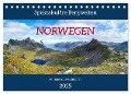 Spektakuläre Bergwelten Norwegen (Tischkalender 2025 DIN A5 quer), CALVENDO Monatskalender - Fotografin Miriam Schwarzfischer