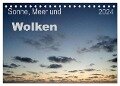 Sonne, Meer und Wolken (Tischkalender 2024 DIN A5 quer), CALVENDO Monatskalender - Uwe Bade