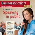 Business-Englisch lernen Audio - In der Öffentlichkeit reden - Spotlight Verlag