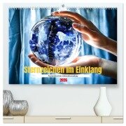 Sternzeichen im Einklang - Aszendent im Jahreshoroskop (hochwertiger Premium Wandkalender 2026 DIN A2 quer), Kunstdruck in Hochglanz - Mb Fotografie