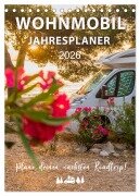 Cover-Bild zum Titel 'Wohnmobil Jahresplaner (Tischkalender 2026 DIN A5 hoch), CALVENDO Monatskalender' von 'Mario Weigt'