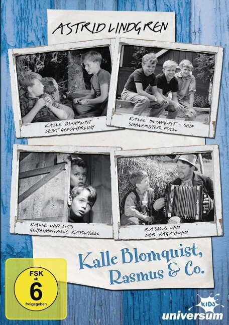 Kalle Blomquist & Rasmus (original schwarz-weiß Filme) - Astrid Lindgren