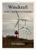 Windkraft in der Landschaft Ostfrieslands / Terminplaner (Wandkalender 2024 DIN A4 hoch), CALVENDO Monatskalender - Rolf Pötsch