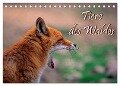 Tiere des Waldes (Tischkalender 2024 DIN A5 quer), CALVENDO Monatskalender - Bildagentur Geduldig