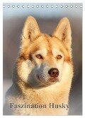 Faszination Husky (Tischkalender 2024 DIN A5 hoch), CALVENDO Monatskalender - Huskyranch of Snow Wolf Valley
