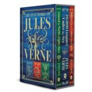 Cover-Bild zum Titel 'Greatest Works of Jules Verne: 20,000 Leagues Under the Sea, Journey to the Centre of the Earth, Around the World in Eighty Days (Deluxe Hardbound Edition Boxed Set)' von 'Jules Verne'