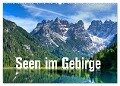 Seen im Gebirge (Wandkalender 2024 DIN A2 quer), CALVENDO Monatskalender - Joachim Barig