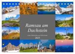 Ramsau am Dachstein (Tischkalender 2025 DIN A5 quer), CALVENDO Monatskalender - Christa Kramer
