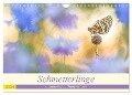 Schmetterlinge in zauberhaften Blumenwiesen (Wandkalender 2024 DIN A4 quer), CALVENDO Monatskalender - Perdita Petzl