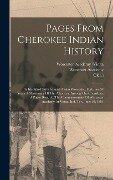 Pages From Cherokee Indian History - Nevada Couch