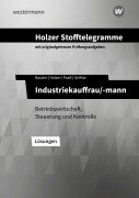 Holzer Stofftelegramme - Industriekauffrau/-mann. Lösungen. Baden-Württemberg - Christian Seifritz, Thomas Paaß, Markus Bauder, Volker Holzer