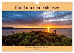 Rund um den Bodensee (Wandkalender 2025 DIN A4 quer), CALVENDO Monatskalender - Christa Kramer
