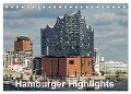 Hamburger Highlights (Tischkalender 2024 DIN A5 quer), CALVENDO Monatskalender - Thomas Seethaler