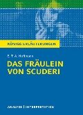 Das Fräulein von Scuderi von E.T.A Hoffmann - Textanalyse und Interpretation - E T A Hoffmann