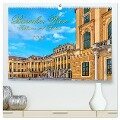 Barockes Wien, Schlösser und Paläste (hochwertiger Premium Wandkalender 2025 DIN A2 quer), Kunstdruck in Hochglanz - Werner Braun