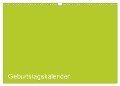 Bastel-Geburtstagskalender grün / Geburtstagskalender (Wandkalender 2024 DIN A3 quer), CALVENDO Monatskalender - Kreativ Ist Gut