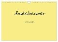 Bastelkalender - Gelb (Wandkalender 2024 DIN A4 quer), CALVENDO Monatskalender - Nina Tobias