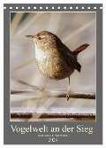 Vogelwelt an der Sieg (Tischkalender 2024 DIN A5 hoch), CALVENDO Monatskalender - D. Irle