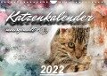 Katzenkalender mausgemalt (Wandkalender 2022 DIN A4 quer) - Sylvio Banker