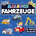 MALBUCH FAHRZEUGE mit 66 MOTIVE auf 136 SEITEN - S & L Creative Collection
