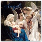 Cover-Bild zum Titel 'Angels - Engel 2026 - 16-Monatskalender' von 'The Gifted'