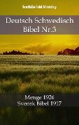 Deutsch Schwedisch Bibel Nr.3 - Truthbetold Ministry