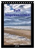 Sylt Impressionen (Tischkalender 2024 DIN A5 hoch), CALVENDO Monatskalender - Uwe Reschke