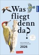 Cover-Bild zum Titel 'KOSMOS Was fliegt denn da? Wochenplaner 2026 - Der Kalender zum KOSMOS-Naturführer' von 'Peter H. Barthel'