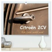 Citroën 2CV Alte Liebe rostet nicht (hochwertiger Premium Wandkalender 2025 DIN A2 quer), Kunstdruck in Hochglanz - Meike Bölts