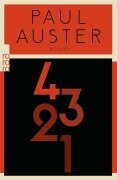 Cover-Bild zum Titel '4 3 2 1 (4321)' von 'Paul Auster'
