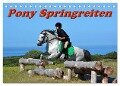 Pony Springreiten (Tischkalender 2024 DIN A5 quer), CALVENDO Monatskalender - Anke van Wyk - www. germanpix. net