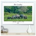 Sri Lanka, Grüne Berge - unberührte Natur (hochwertiger Premium Wandkalender 2025 DIN A2 quer), Kunstdruck in Hochglanz - Herbert Böck